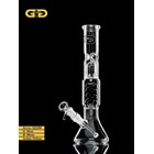 Grace Glass Ice Breaker Bong Twin Arm Spiral Perco