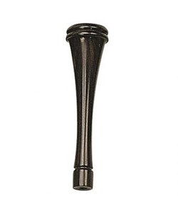 Ebony plain chillum