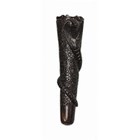 Small ebony snake chillum